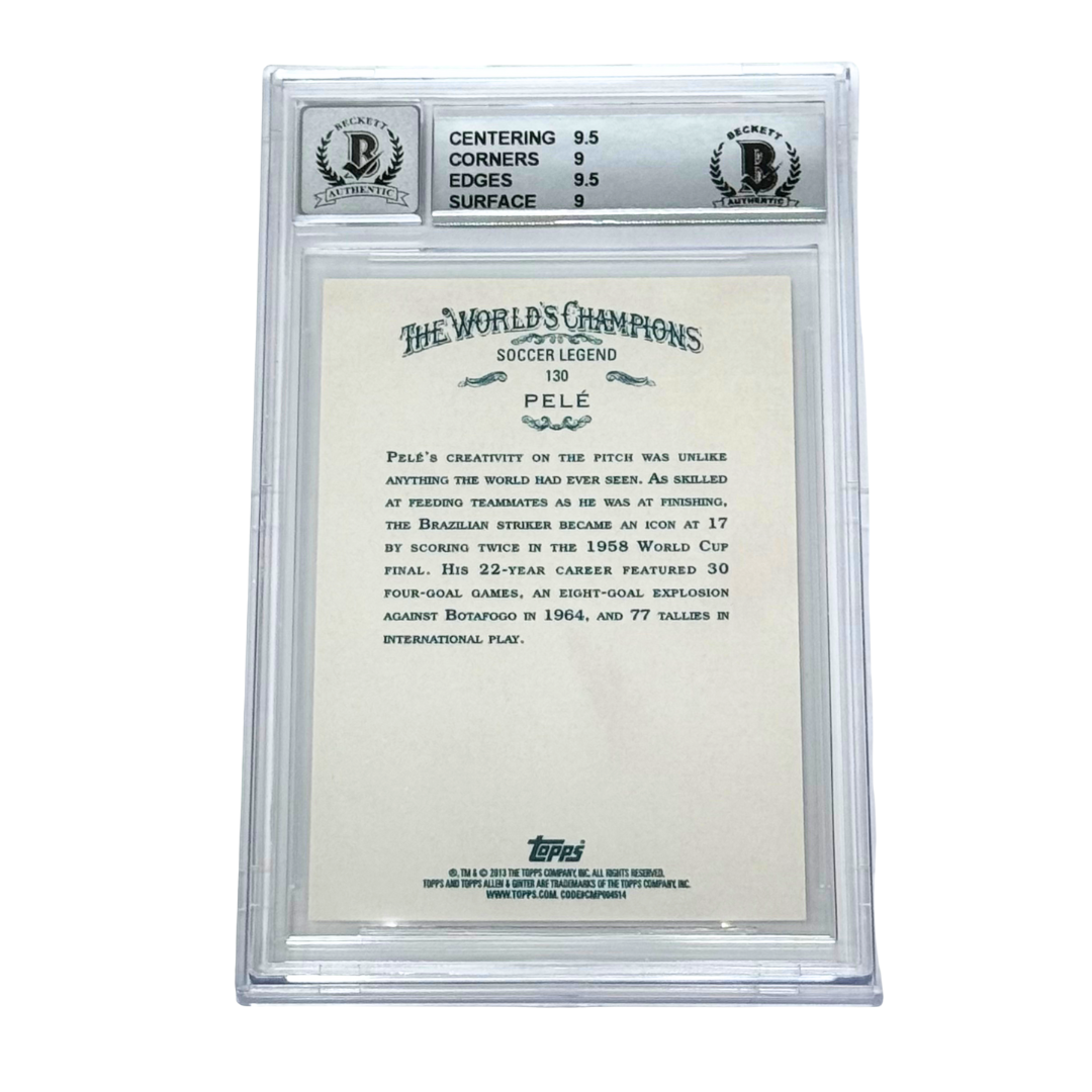Pele Signed 2013 Topps Allen & Ginter's – BGS 9 AUTO 10